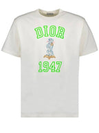Barbie 1947 Casual Fit Short Sleeve T-Shirt Beige Dior