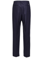 Fendi Wool Trousers Slacks Blue