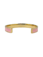 Cord Bangle Bracelet Gold Pink Dior