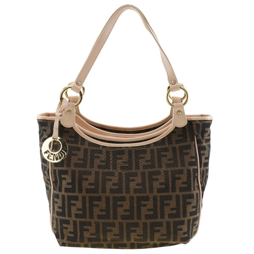 Fendi Zucca  pink Zucca Tote Bag ()