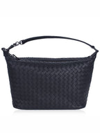 Bottega Veneta Women's Intrecciato Shoulder Bag Black