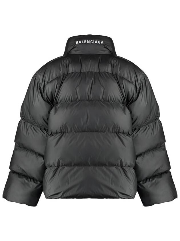 Balenciaga Back Logo Wrap Padding Black