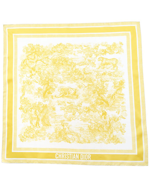 Dior Toile de Jouy Silk Scarf