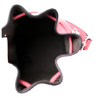 Fendi Calfskin F is Fendi 3D Flower Mini Mon Tresor Bucket Bag Pink
