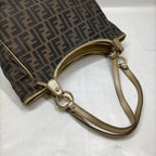 Fendi Brown Nylon Tote Bag