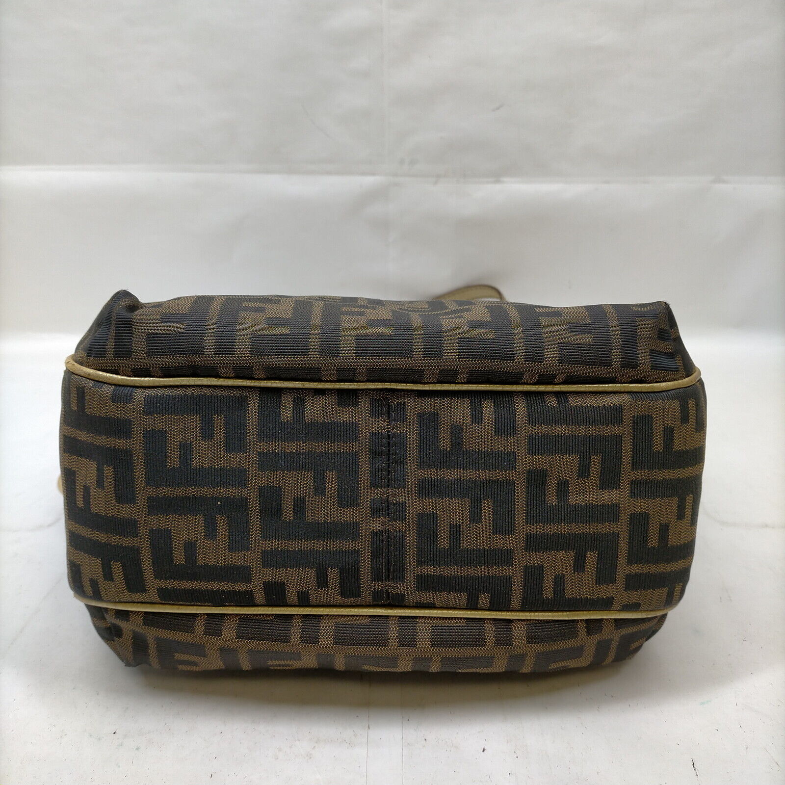 Fendi Brown Nylon Tote Bag