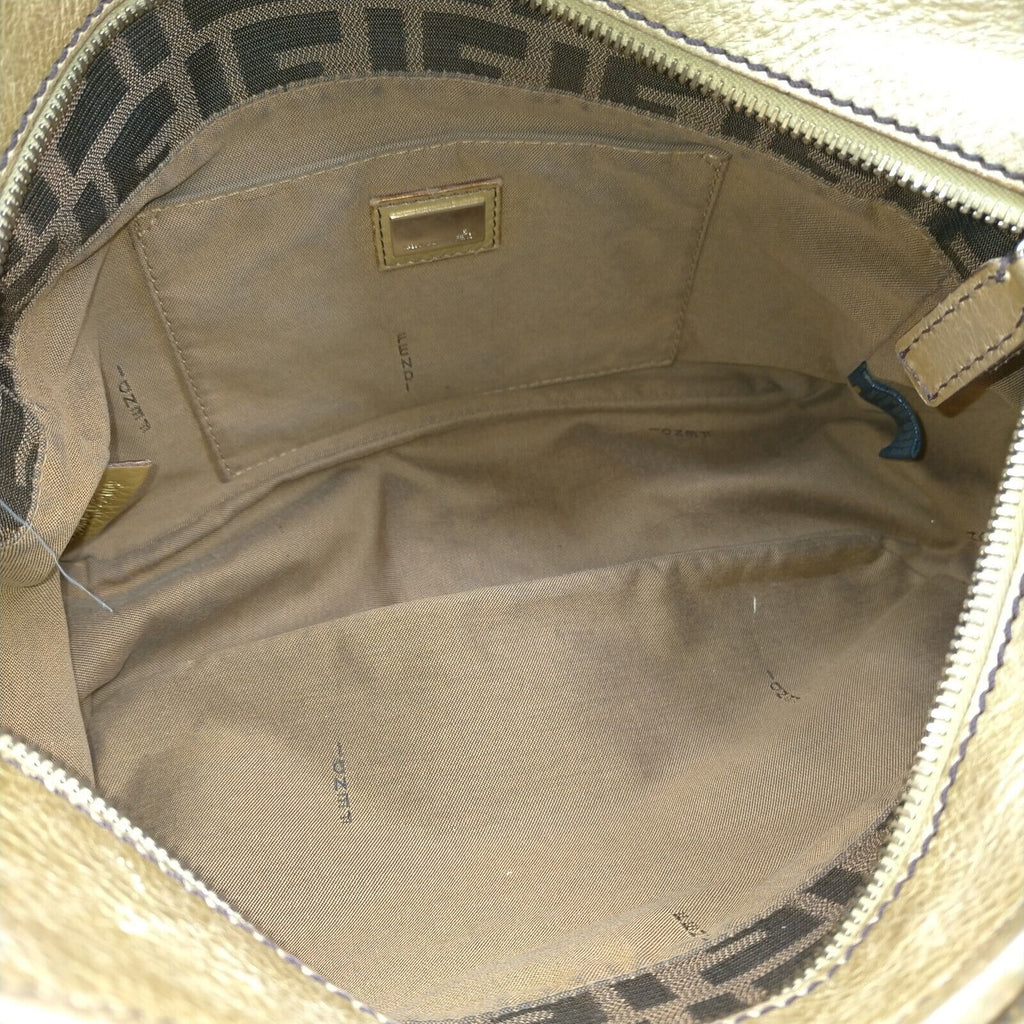 Fendi Brown Nylon Tote Bag