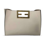 Fendi way tote bag off-white
