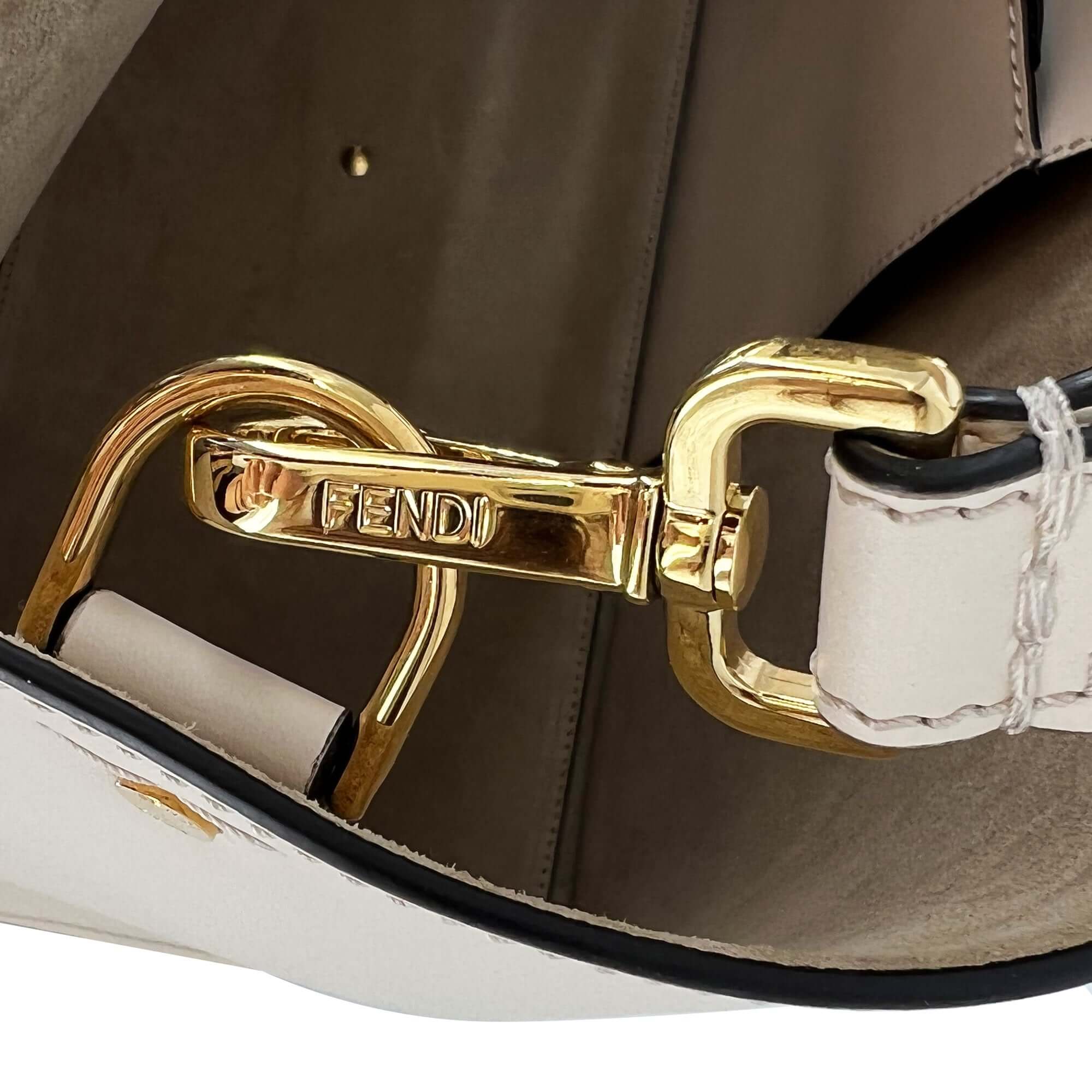 Fendi way tote bag off-white