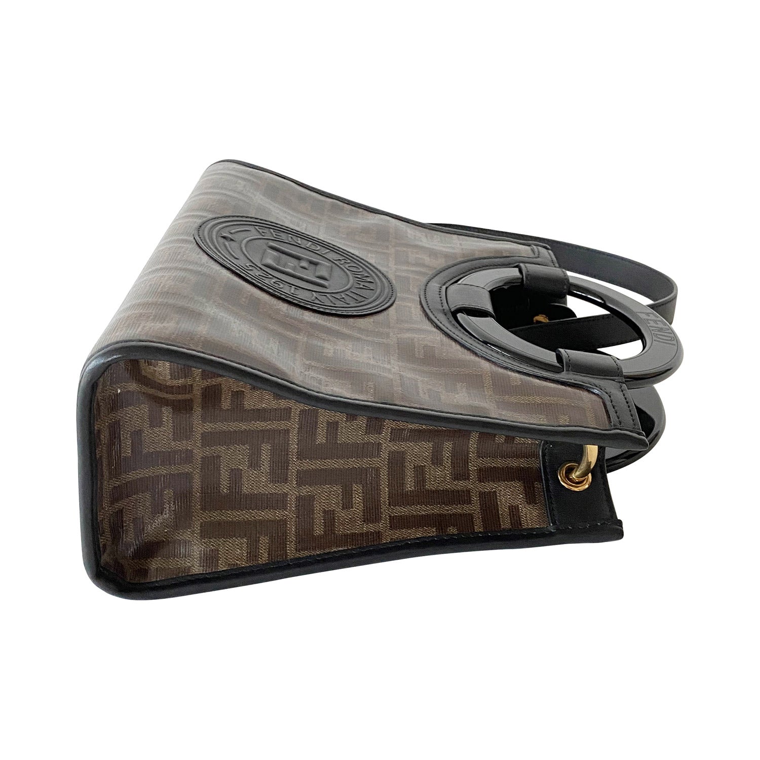 Fendi Zucca Runaway Shopper Bag