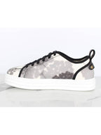 Fendi Floral Rise Minimalist Platform Sneakers 41 260