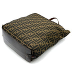 Fendi  Nylon Leather Tote Bag ()