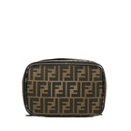 Fendi Brown Zucca Vanity Handbag