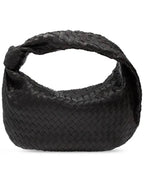Bottega Veneta Jodie Intrecciato Tote Bag Black