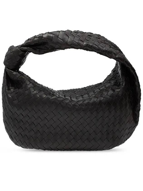 Bottega Veneta Jodie Intrecciato Tote Bag Black