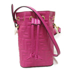 Fendi Fendi Mon Tresor 2w Shoulder Bag 2way Shoulder Bag Leather  Pink 8BS010A3ZGF1MQA