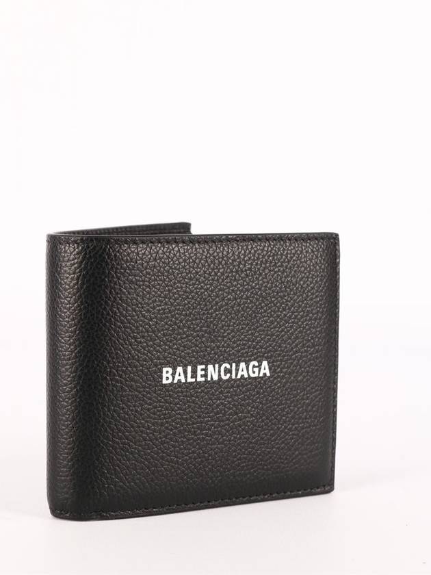 Balenciaga Cash Square Folded Wallet Black