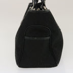 CELINE C Macadam Canvas Tote Bag Buggy Bag Black  fm1376