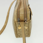 CELINE C Macadam Canvas Shoulder Bag Beige  fm1641