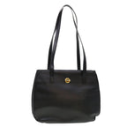 CELINE Shoulder Bag Leather Black  fm2285