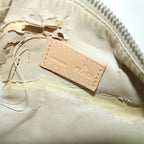 FENDI Zucchino Canvas Pouch Beigefm2756