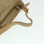 FENDI Zucchino Canvas Pouch Beigefm2756
