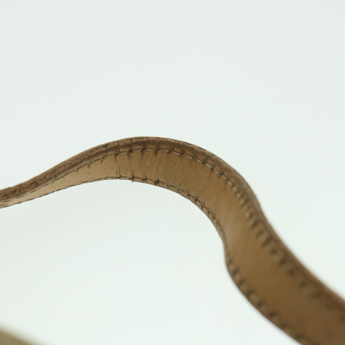 FENDI Zucchino Canvas Pouch Beigefm2756