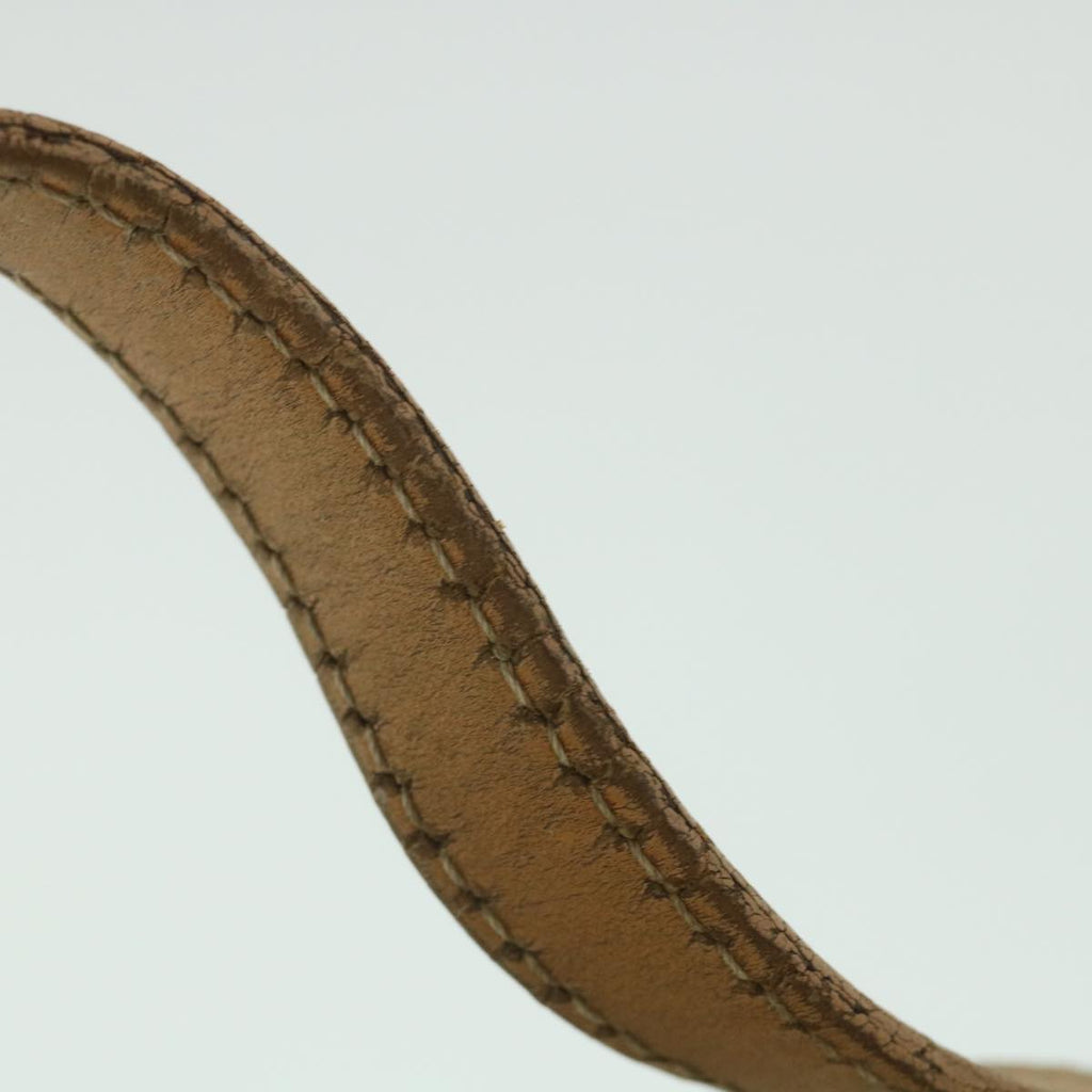 FENDI Zucchino Canvas Pouch Beigefm2756