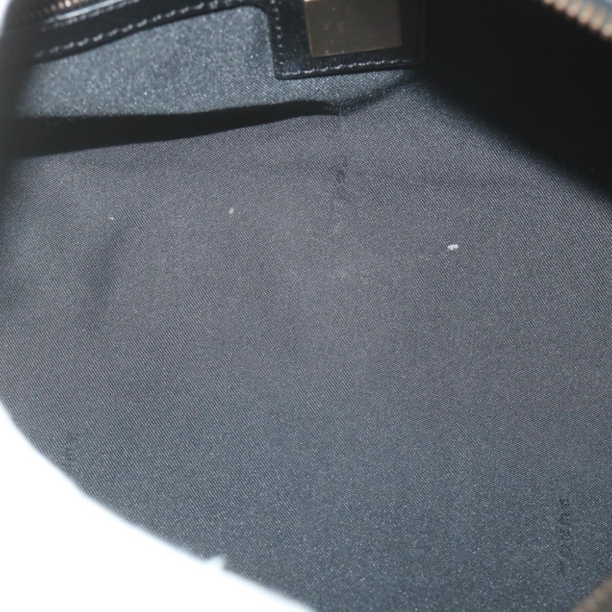 FENDI Zucchino Canvas Hand Bag Blackfm2914