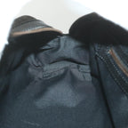 FENDI Zucchino Canvas Hand Bag Blackfm2914