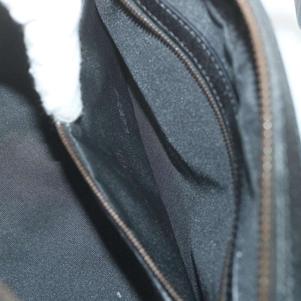 FENDI Zucchino Canvas Hand Bag Blackfm2914