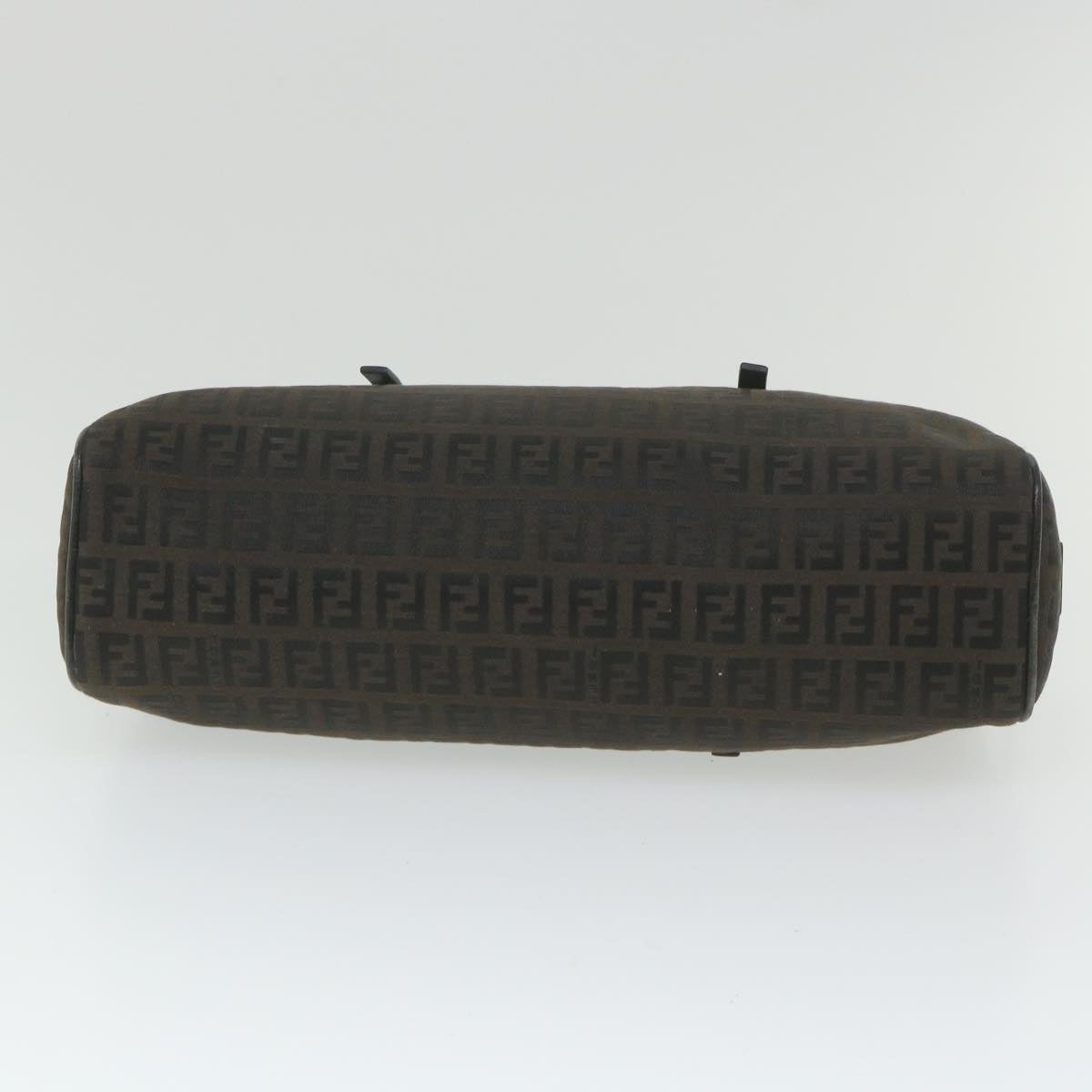 FENDI Zucchino Canvas Hand Bag Blackfm2914