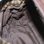 FENDI Zucca Canvas Mamma Baguette Shoulder Bag Brownfm2915