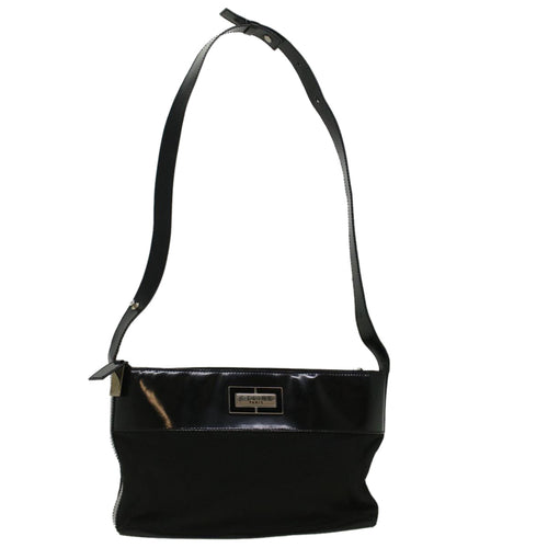 CELINE Shoulder Bag Canvas Black  fm2930