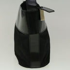 CELINE Shoulder Bag Canvas Black  fm2930