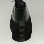 CELINE Shoulder Bag Canvas Black  fm2930