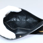 FENDI Zucchino Pequin Canvas Wallet Nylon 9Set Beige Blackfm2985
