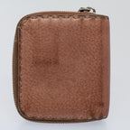 FENDI Zucchino Pequin Canvas Wallet Nylon 9Set Beige Blackfm2985