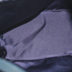 FENDI Zucchino Canvas Shoulder Bag Navyfm3014