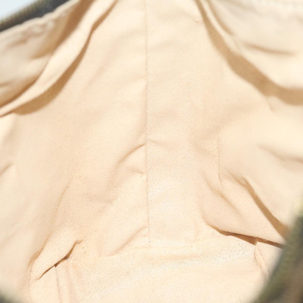 FENDI Zucca Canvas Hand Bag Black Brownfm3015