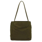 PRADA Shoulder Bag Nylon Khaki  fm3020
