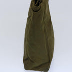 PRADA Shoulder Bag Nylon Khaki  fm3020