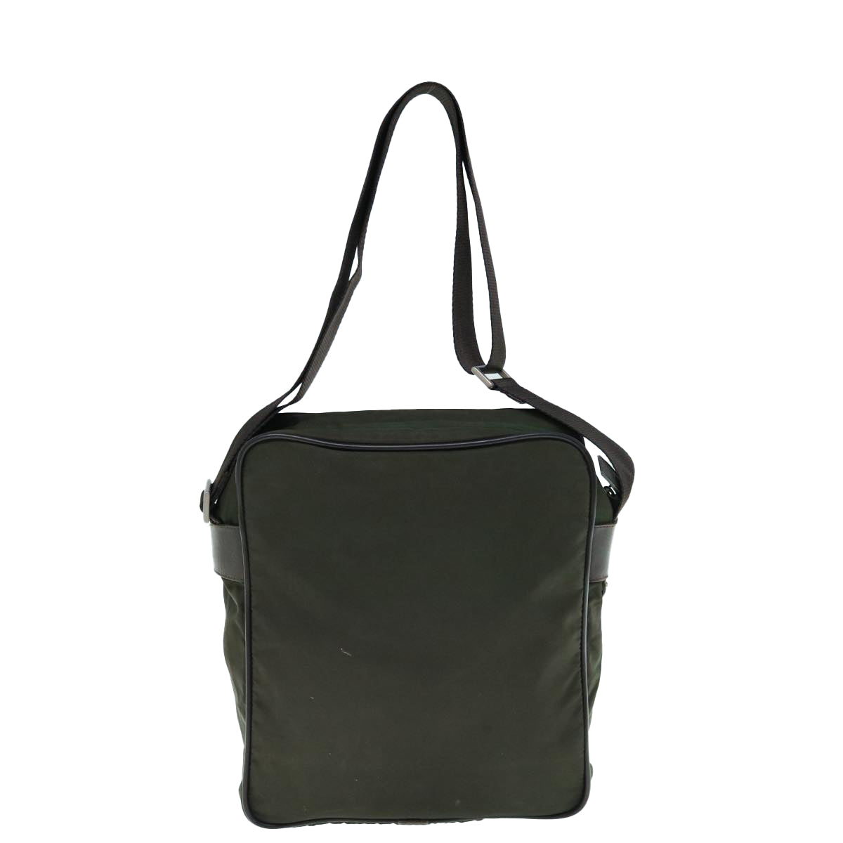 PRADA Shoulder Bag Nylon Khaki  fm3099