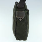 PRADA Shoulder Bag Nylon Khaki  fm3099
