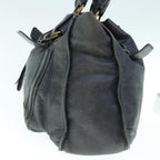 Chloe Shoulder Bag Leather Black fm3114