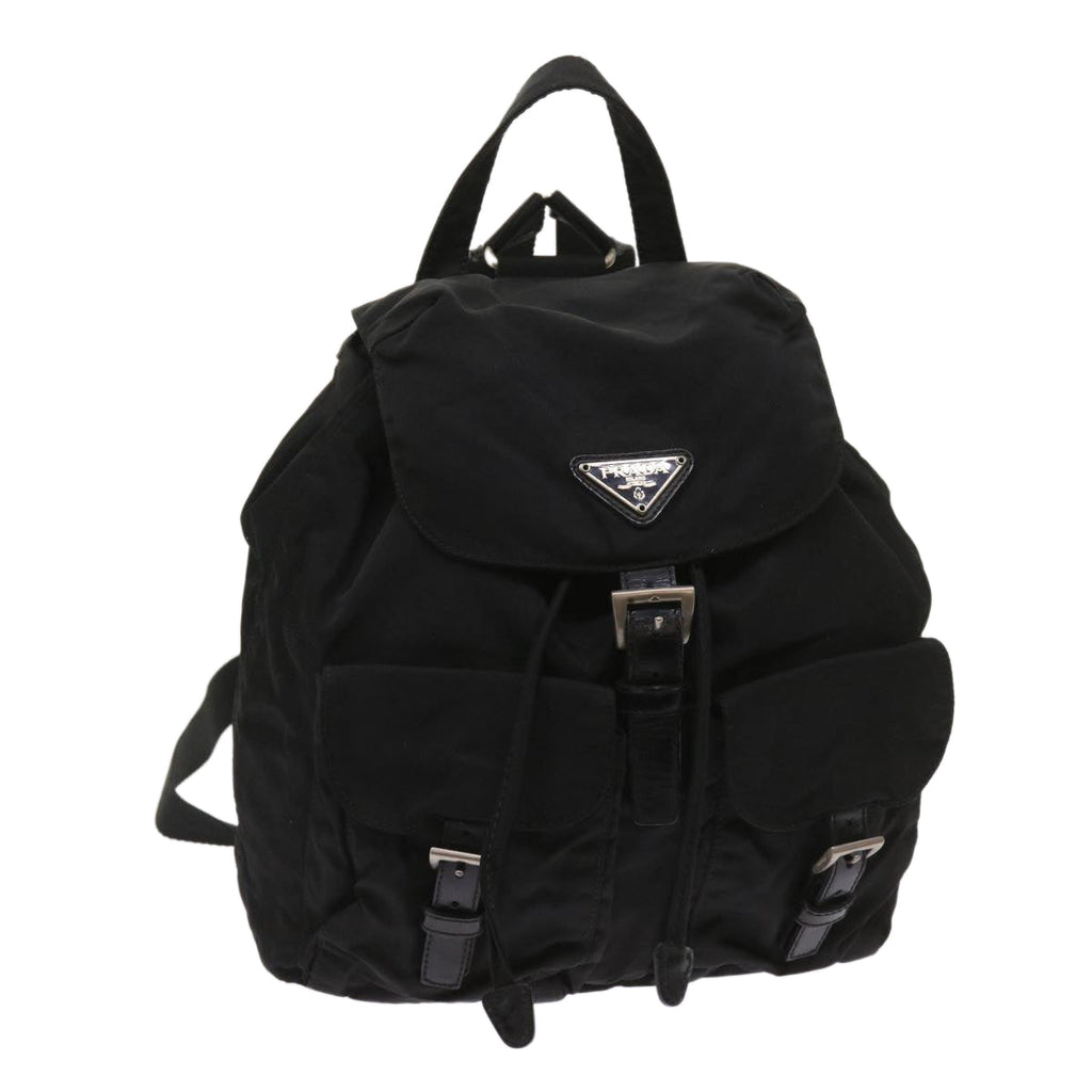 PRADA Backpack Nylon Black  fm3150