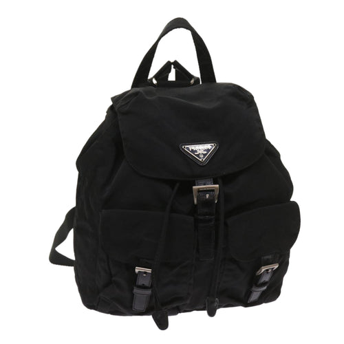 PRADA Backpack Nylon Black  fm3150