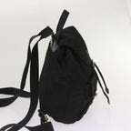 PRADA Backpack Nylon Black  fm3150
