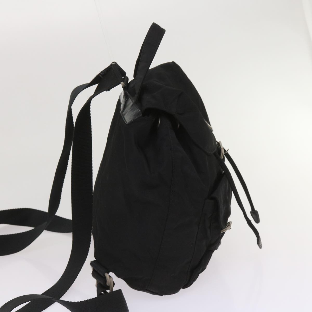 PRADA Backpack Nylon Black  fm3150