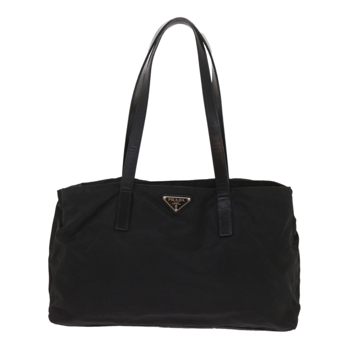 PRADA Tote Bag Nylon Black  fm3151